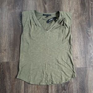 White House Black Market Shoulder Pad Tank